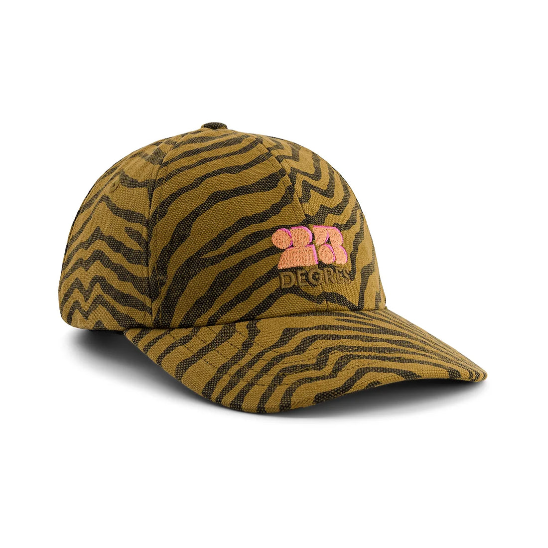 Rose in April - Cap 23 Degrees Zebraprint schwarz/ braun