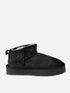 Rosemunde - Lammfell plateau Boots schwarz