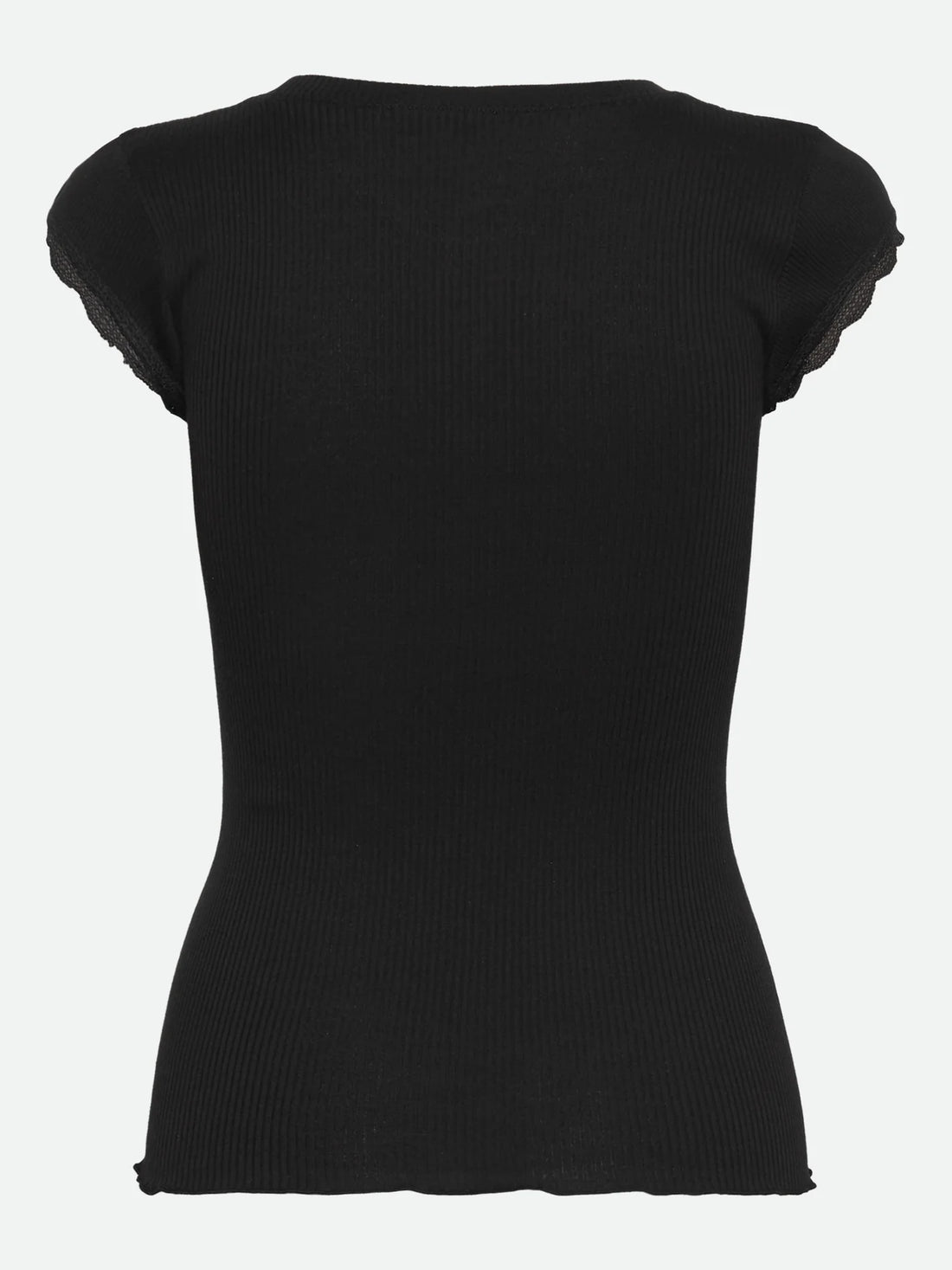 Rosemunde - T-Shirt aus Baumwolle schwarz