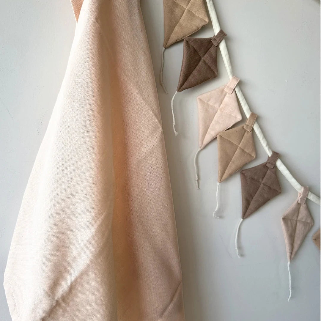 Saga Copenhagen - Baby Musselintuch Baumwolle (Bio) rosa
