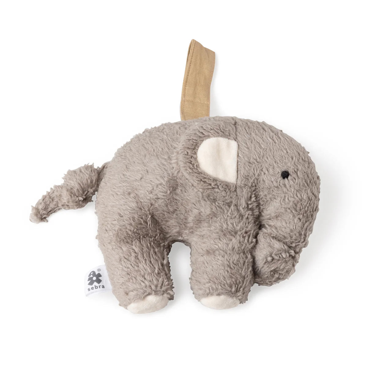 Sebra - Spieluhr Elefant grau Baumwolle (Bio)