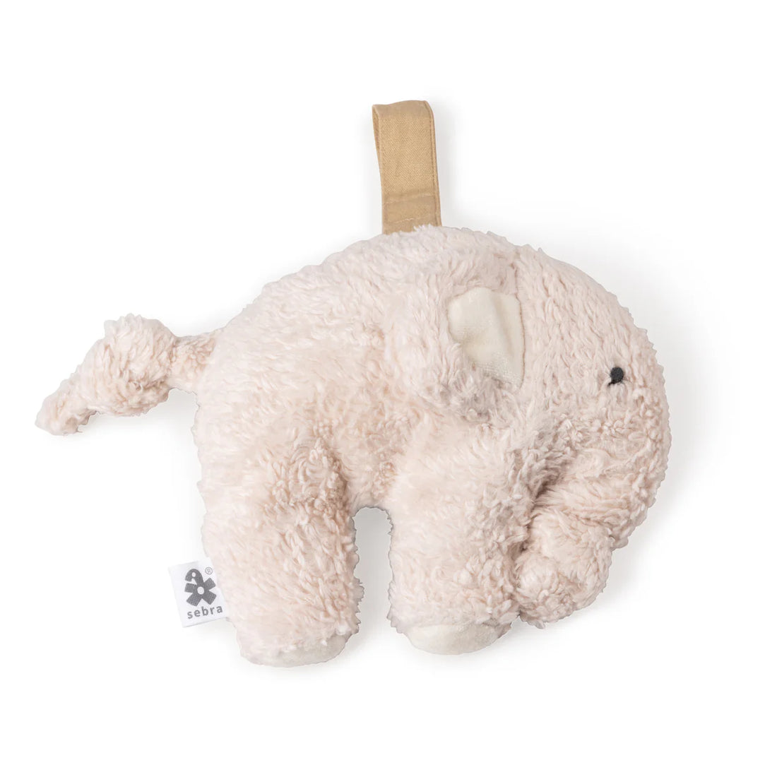Sebra - Spieluhr Elefant rosa Baumwolle (Bio)
