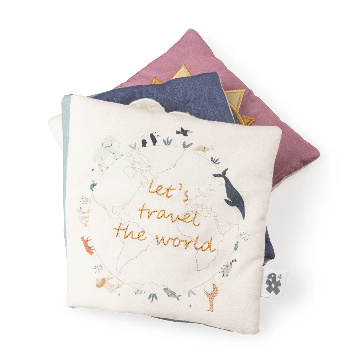 Sebra - Baby Aktivitäts Stoffbuch Biobaumwolle