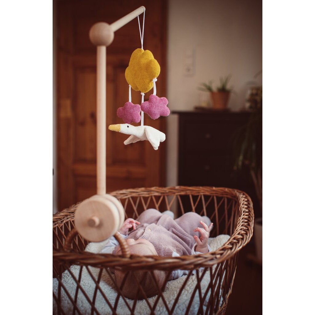 Senger - Baby Mobile Sonnenaufgang rosa