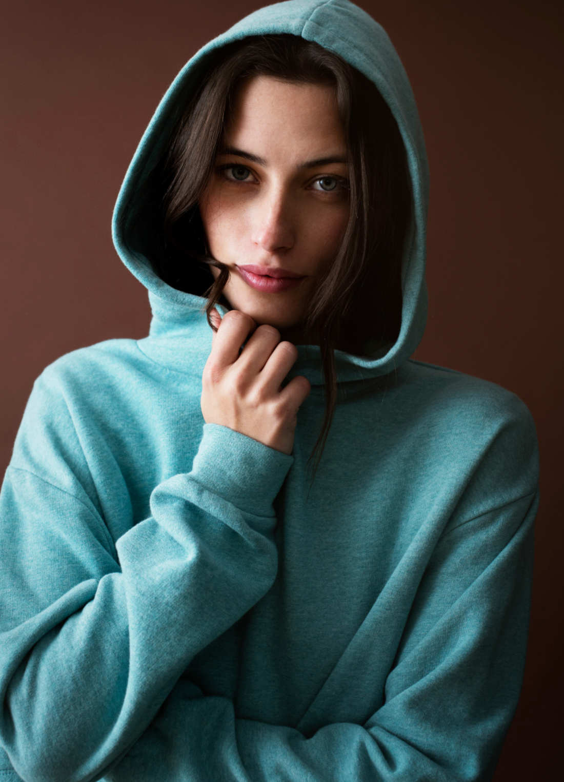 Serendipity-damen-hoodie-blau