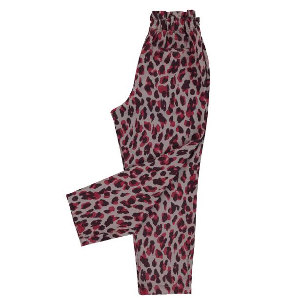 Sisters Department - Hose grau mit Leo Print