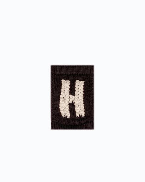 Smallstuff - gestrickte Buchstaben A-Z natur lassen sich zu einer Girlande auffädeln
