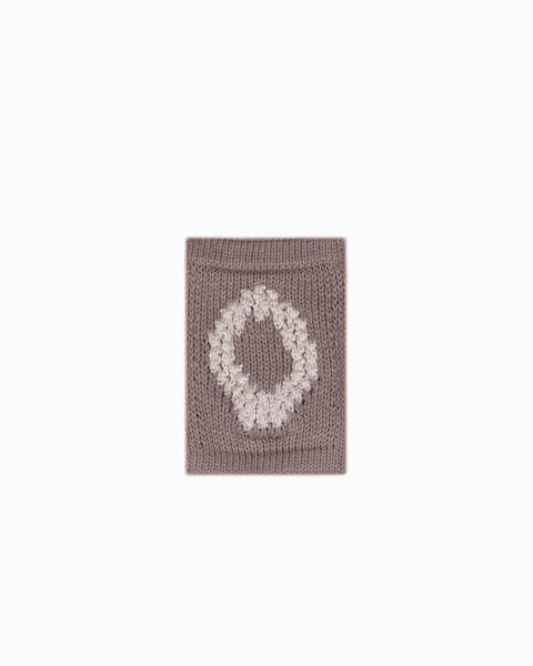 Smallstuff - gestrickte Buchstaben A-Z natur lassen sich zu einer Girlande auffädeln
