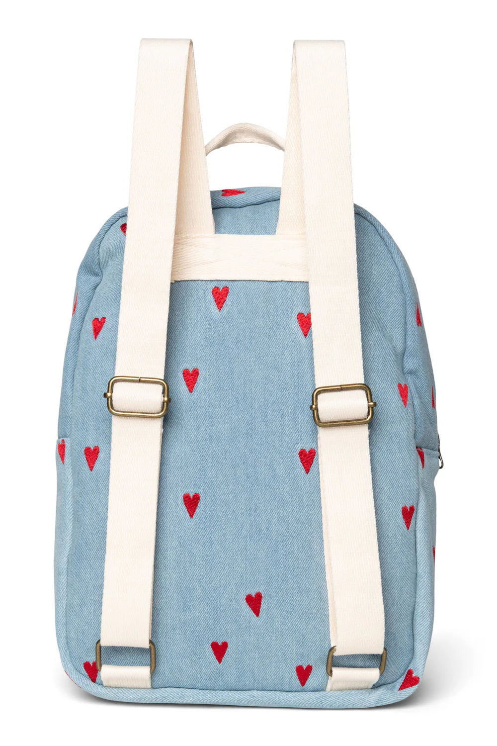 Studio Noos - Kinder Rucksack mit roten Herzen