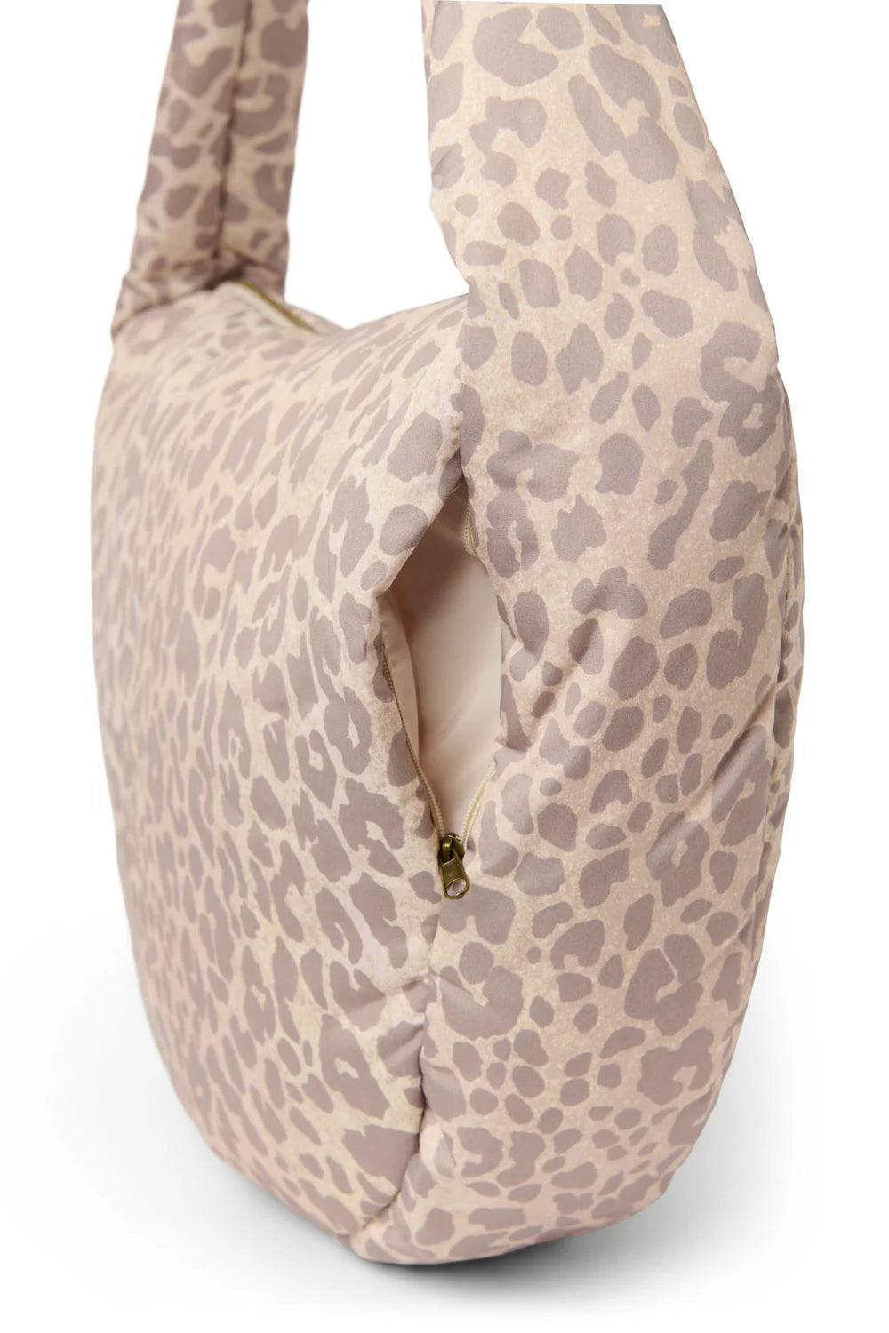 Studio Noos - Crossbody Puffy-Umhängetasche beige Leopard