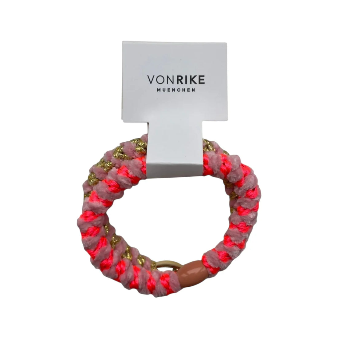 Vonrikerosa haargummis