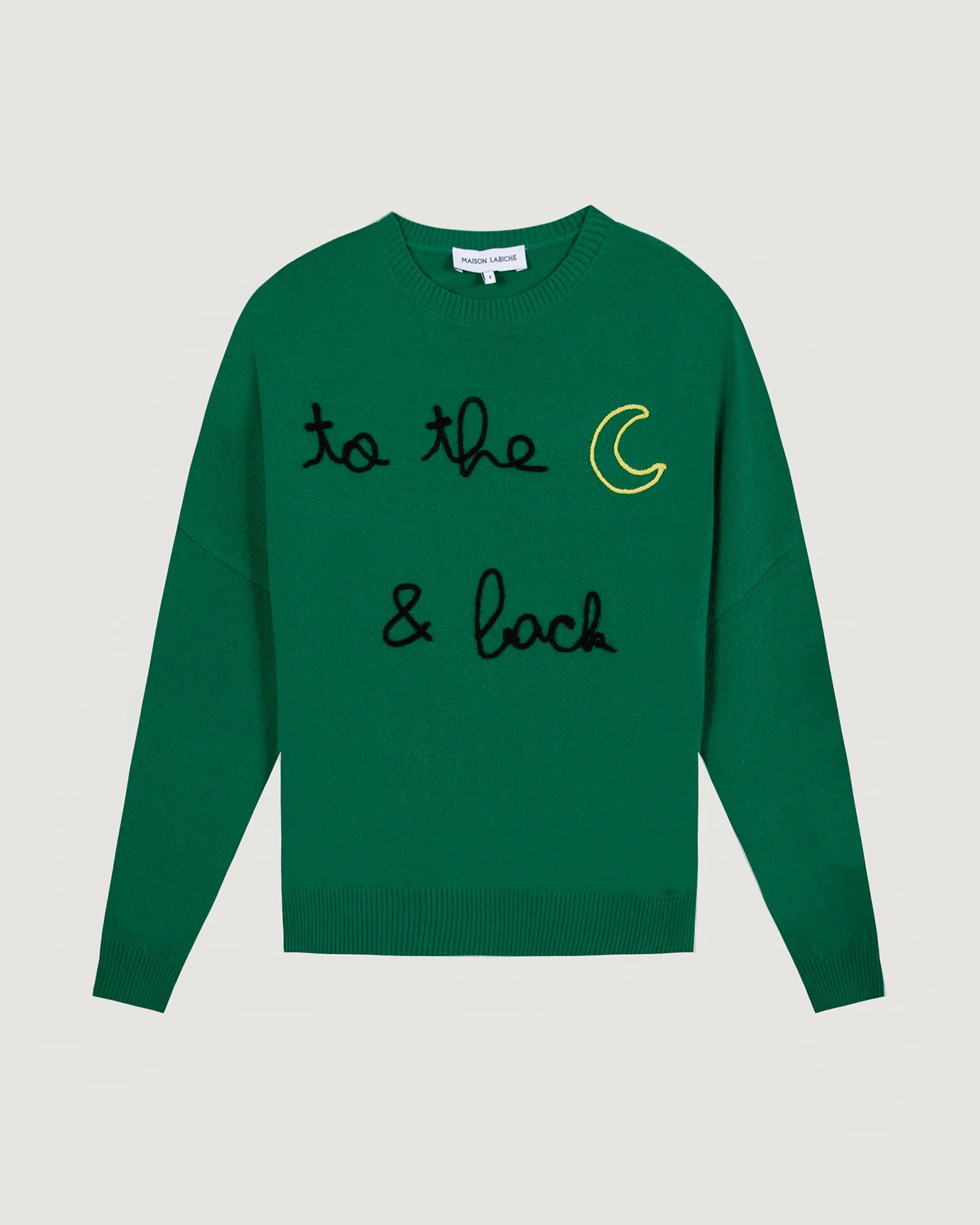 Maison Labiche Paris - Damen Cashmerepullover grün