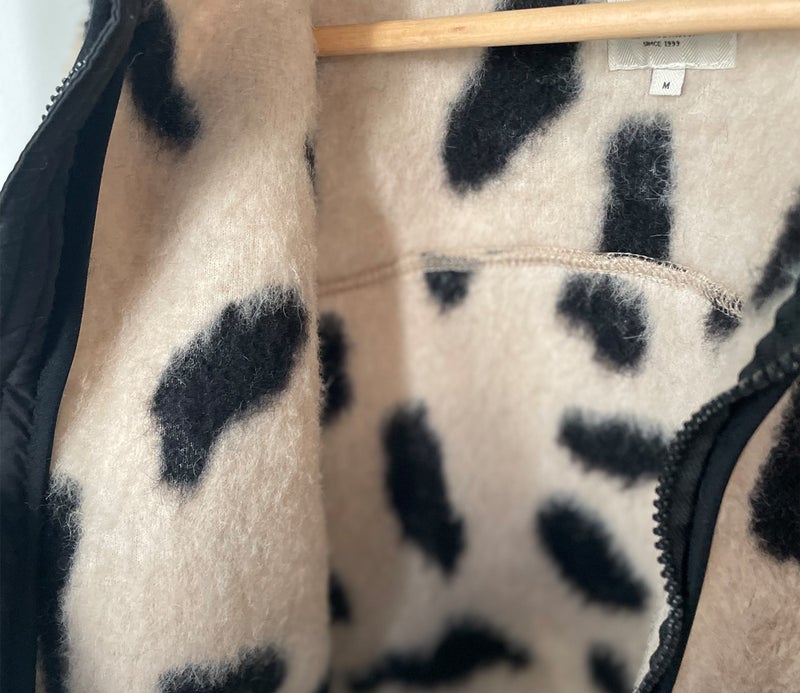 Alwero - Kinder Teddy Jacke Leo Muster