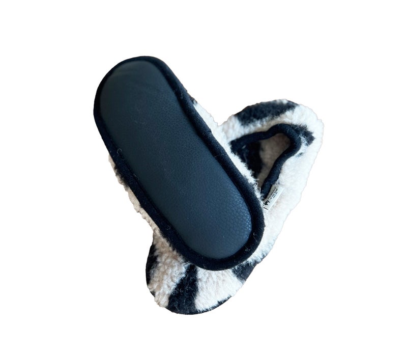 Alwero - Damen Hausschuhe Ballerina leo