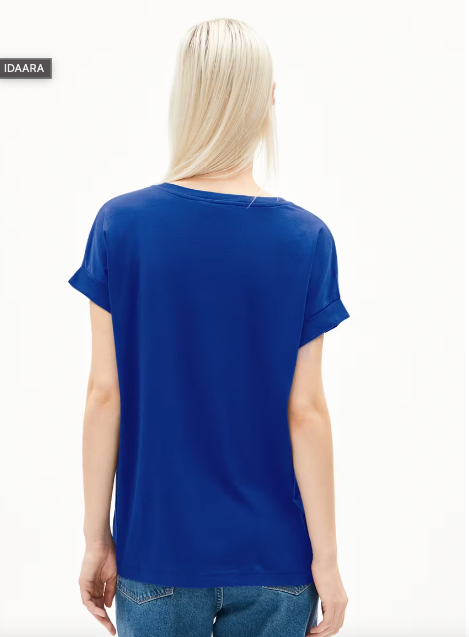 Armedangels - T-Shirt IDAARA lapis blau