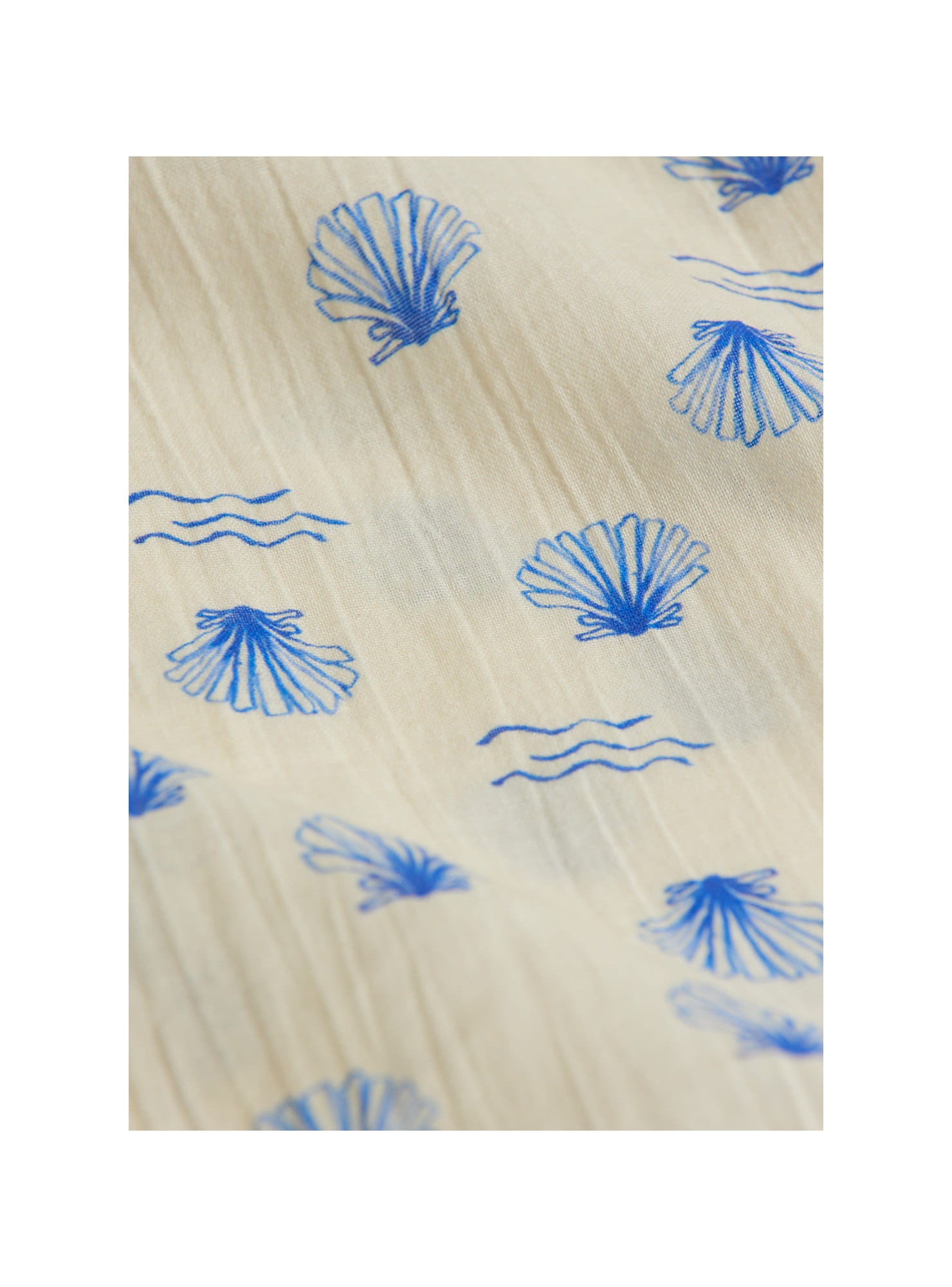 Arsène et les Pipelettes - Baby Bluse Muscheln natur