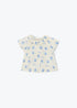 Süße Baby Bluse mit Muscheln Aufdruck für Mädchen von Arsène et les Pipelettes.