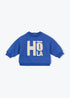 Süßes Baby-Sweatshirt mit Hola Aufdruck für Mädchen und Jungen von Arsène et les Pipelettes.