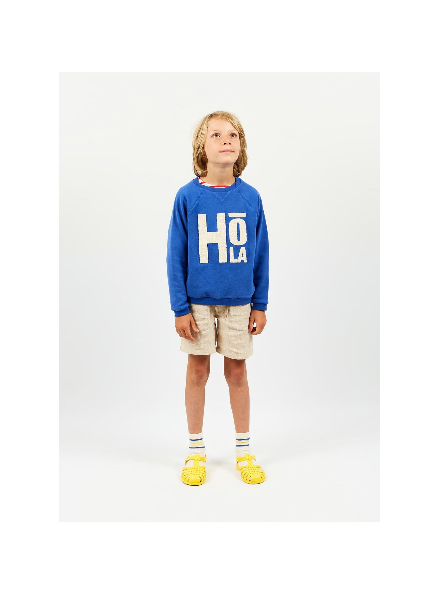 Arsène et les Pipelettes - Kinder Sweatshirt Hola blau