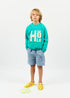 Cooles Kinder Sweatshirt mit Hola Aufdruck für Mädchen und Jungen von Arsène et les Pipelettes.