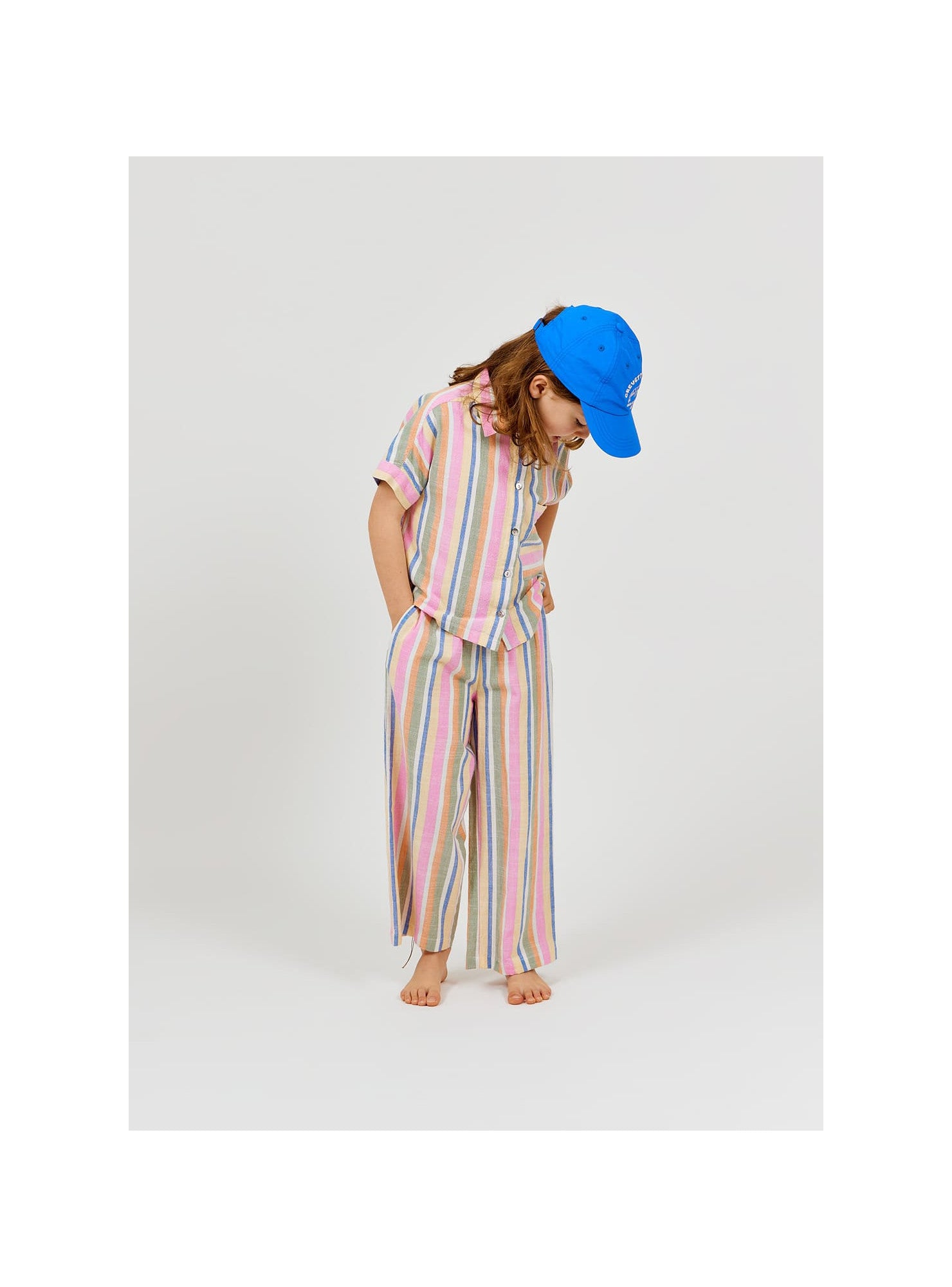 Arsène et les Pipelettes - Kinder Hose bunt gestreift