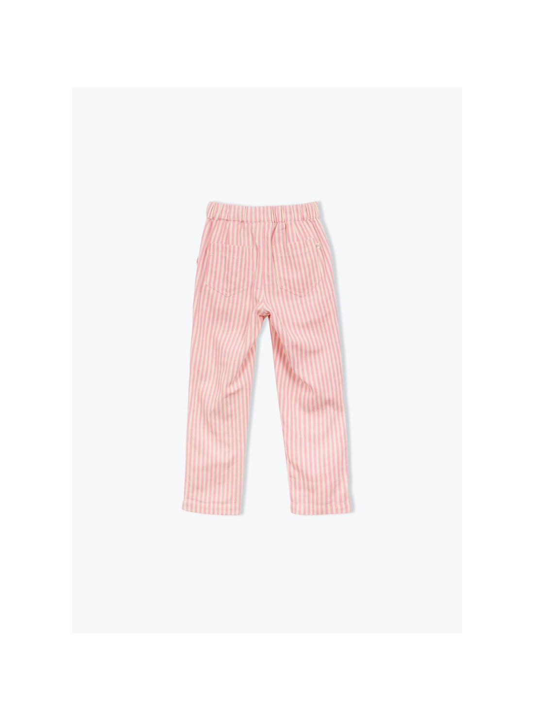 Arsène et les Pipelettes - Kinder Hose rosa-weiß gestreift