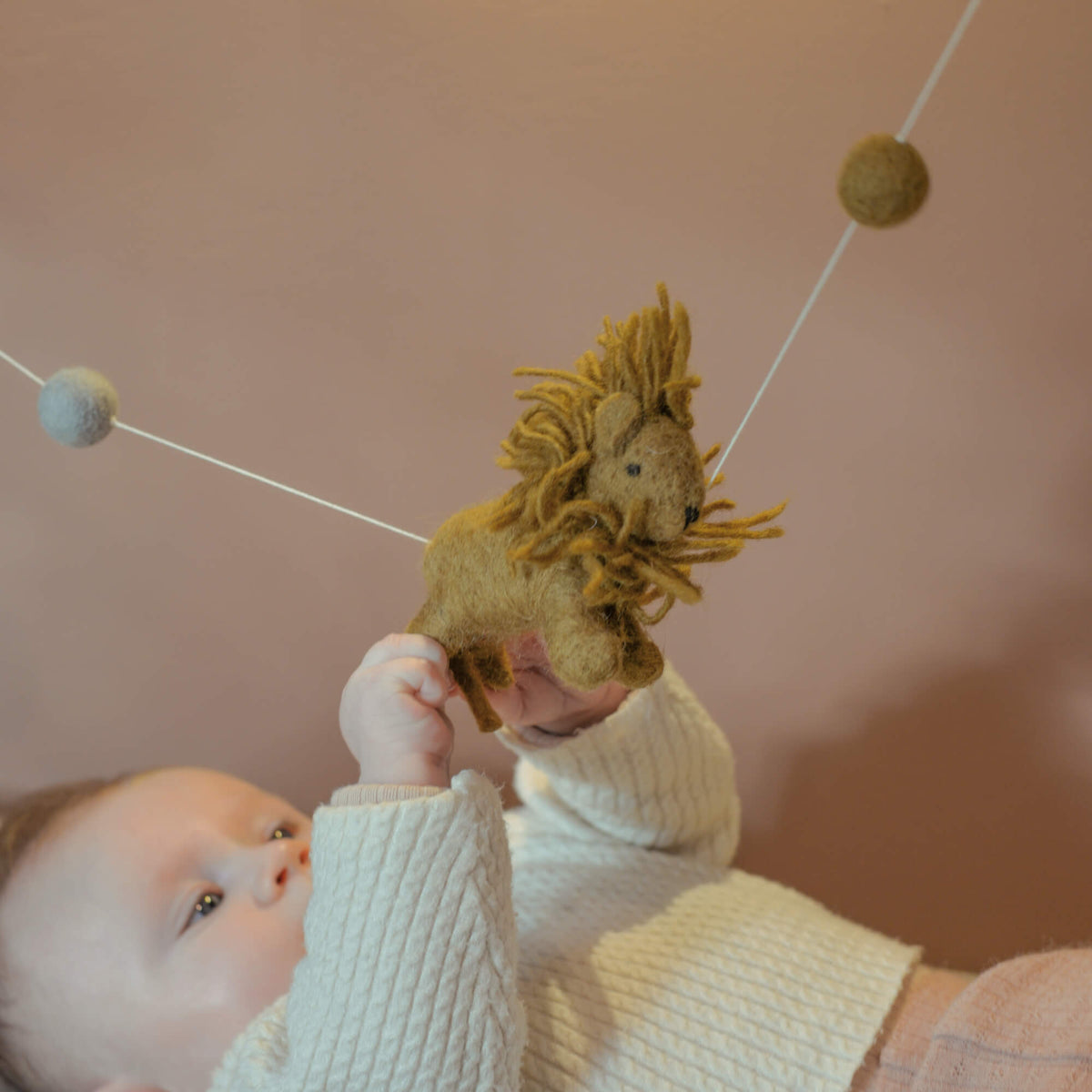 Baby Bello - Girlande "Wildlife" Wollfilz
