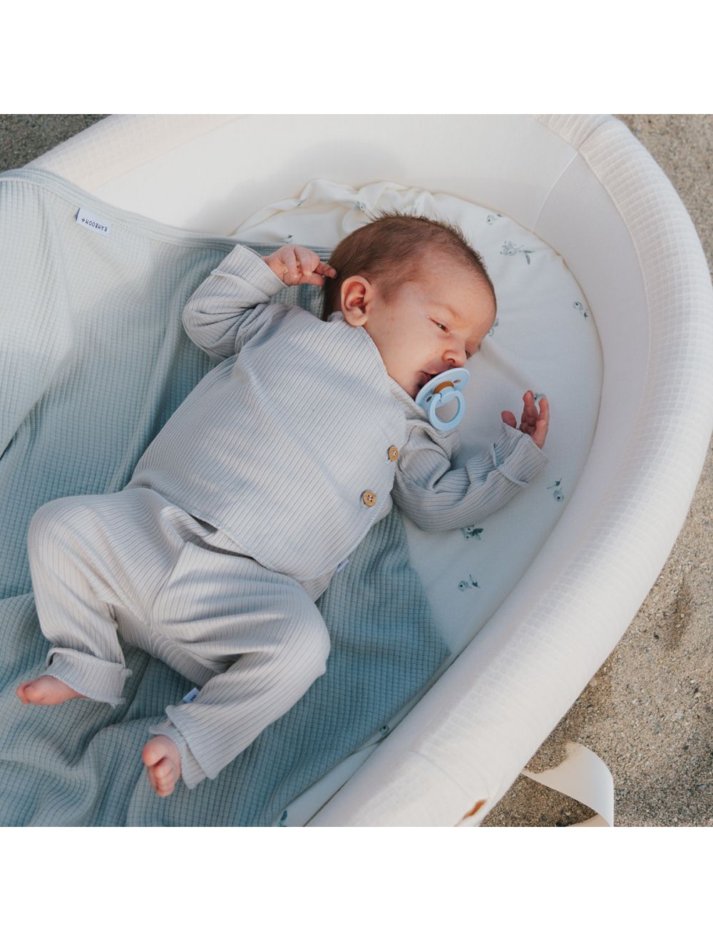 Bamboom - Baby Leggings Bambus blau