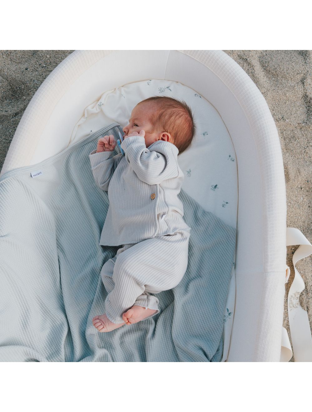 Bamboom - Baby Leggings Bambus blau