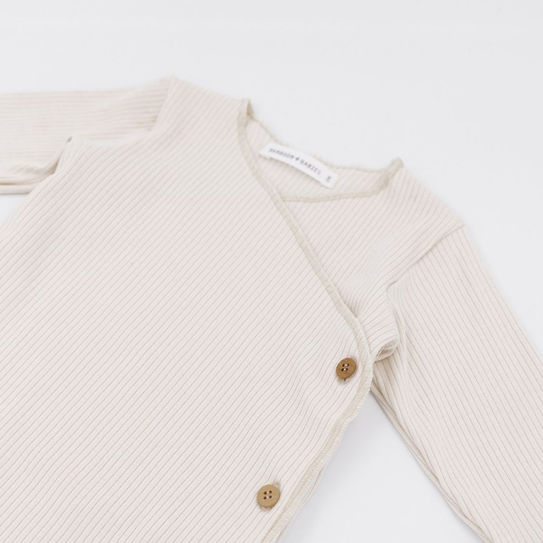 Bamboom - Baby Wickelshirt natur