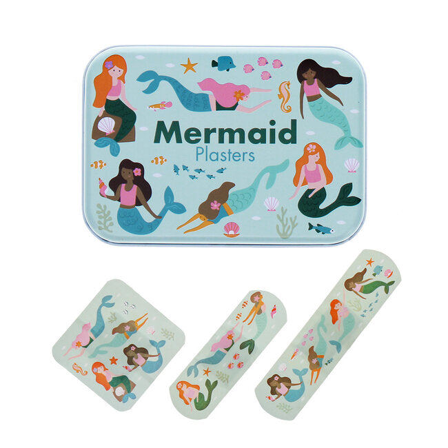 Rex London - Pflaster-Set „Mermaid“ in der Metalldose
