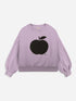 Sweatshirt mit Rundhalsausschnitt aus Bio-Baumwolle für Mädchen und Jungen von Bobo Chosen.