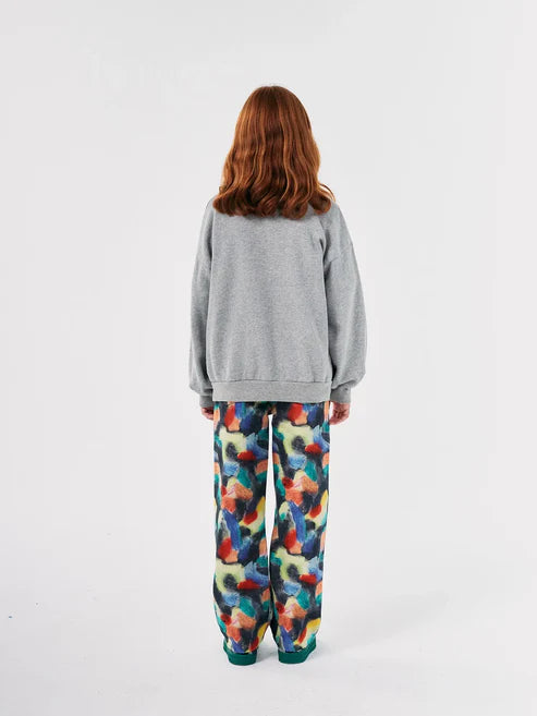 Bobo Choses - Kinder Sweatshirt Krokodil grau