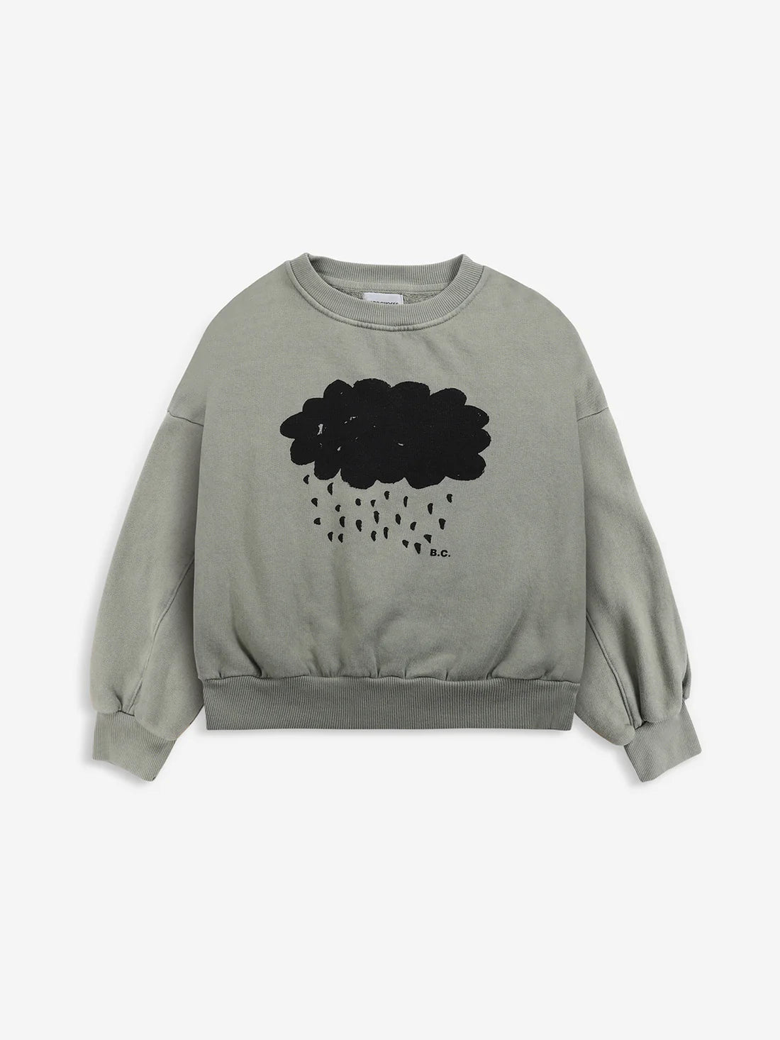 Sweatshirt mit Rundhalsausschnitt aus Bio-Baumwolle für Mädchen und Jungen von Bobo Chosen.