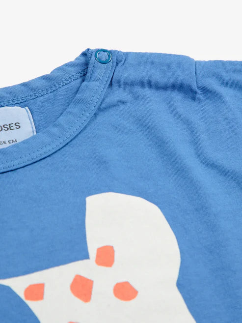 Bobo Choses - Baby T-Shirt Hund blau