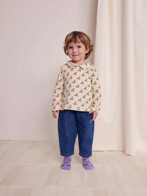 Bobo Choses - Baby T-Shirt Kirschen natur