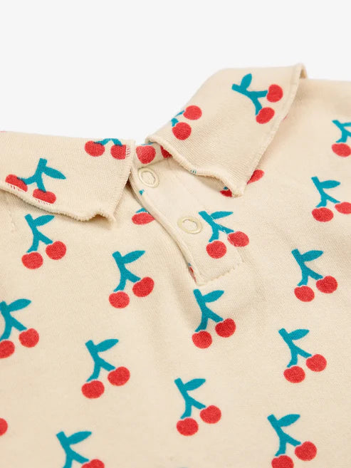 Bobo Choses - Baby T-Shirt Kirschen natur