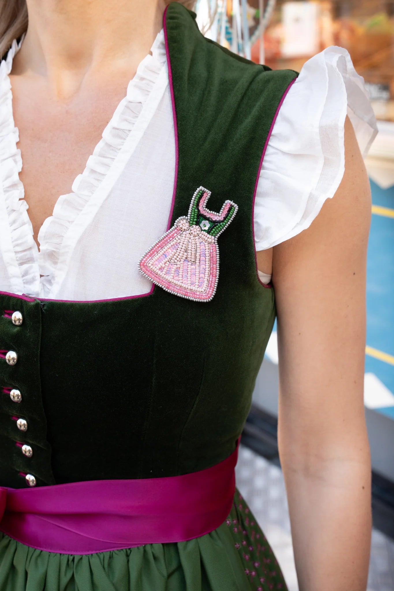 by Vivi. e. K. - Broschenpaar Dirndl
