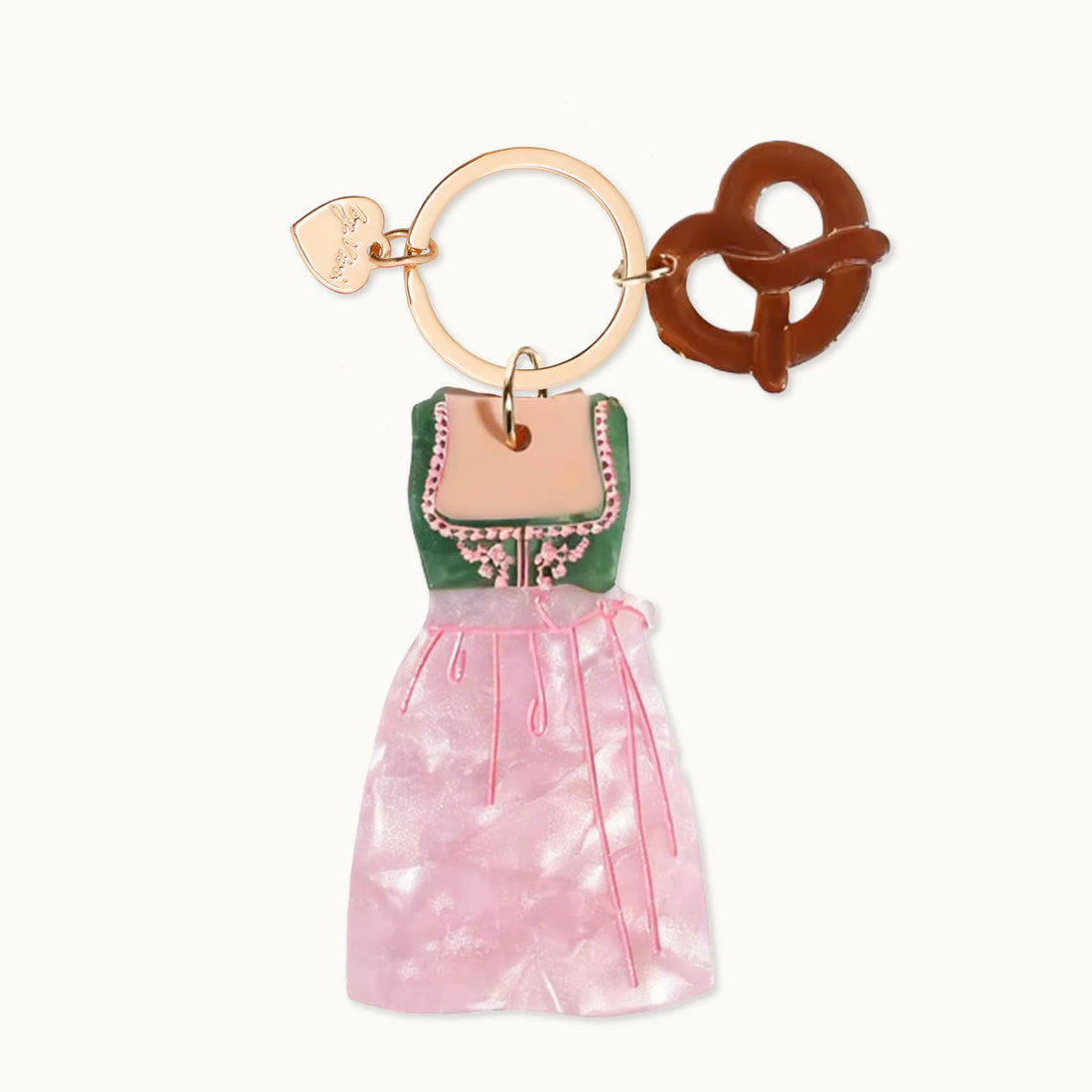 by Vivi. e. K. - Schlüsselanhänger Dirndl