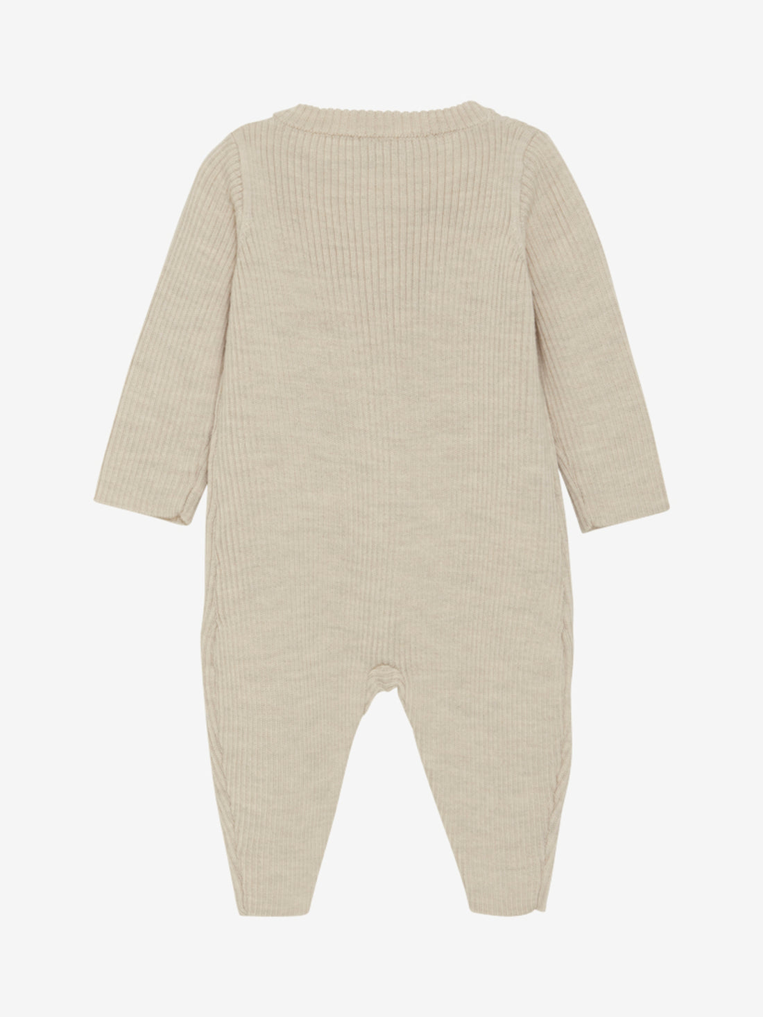 CeLaVi - Babystrampler Wolle beige