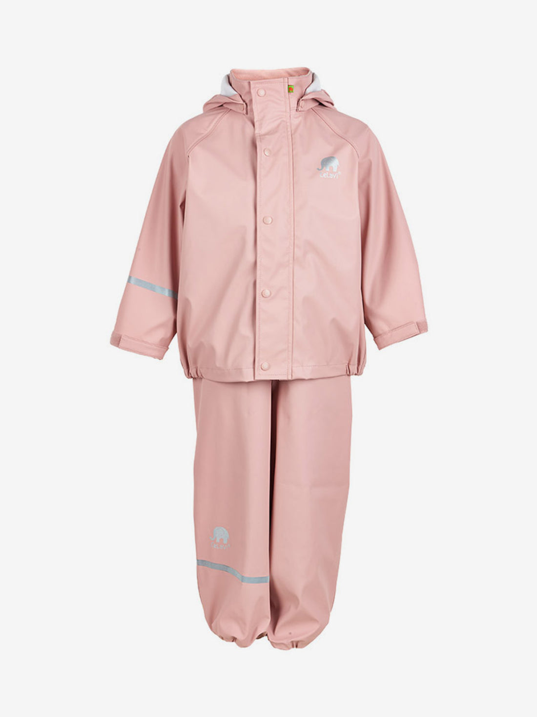 PU-Regenjacke von Brands4kids aus recyceltem Kunststoff mit 10000mm Wassersäule