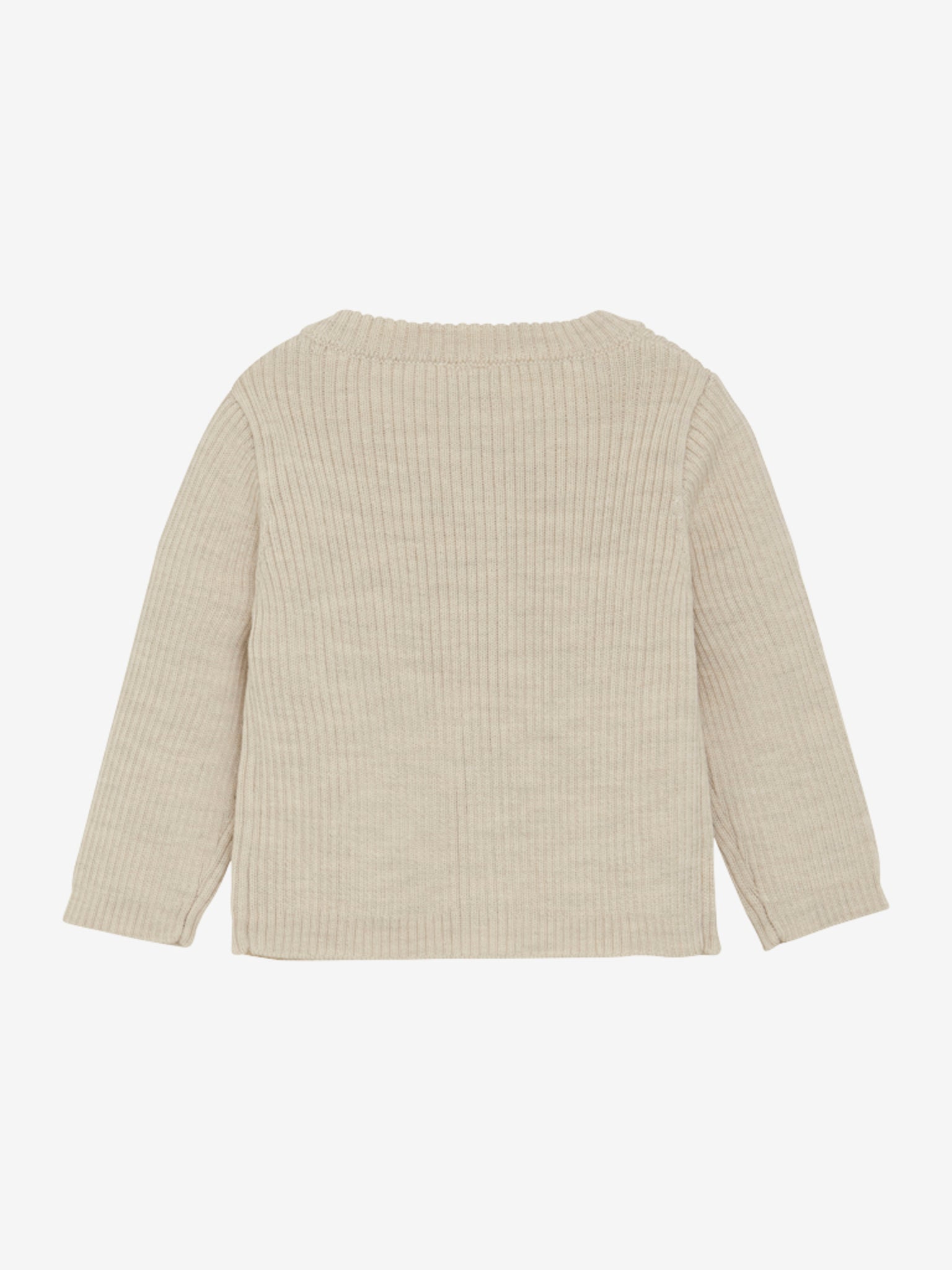 CeLaVi - Kinder Strickjacke beige Wolle