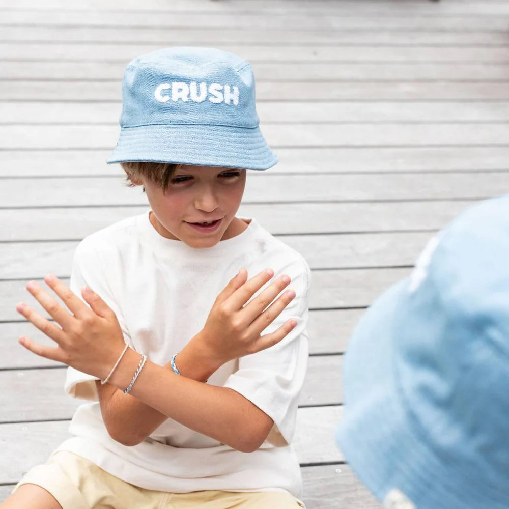 Chamaye - Sonnenhut baby und kinder aus Baumwolle, Crush MINI & ME