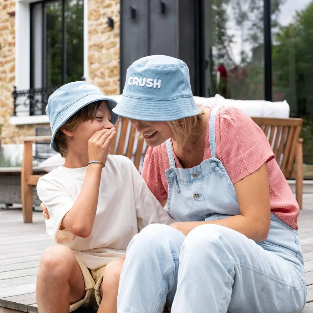 Chamaye - Sonnenhut baby und kinder aus Baumwolle, Crush MINI & ME
