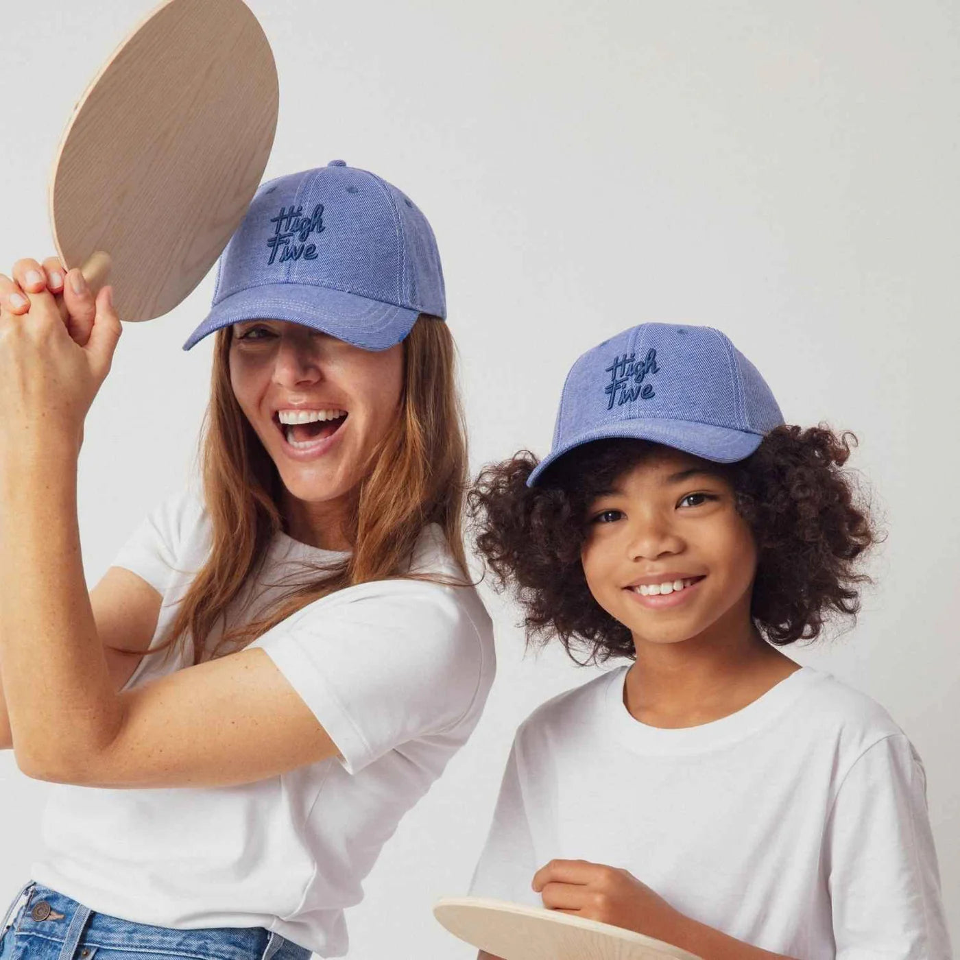 Chamaye - Kinder Kappe aus Baumwolle High Five MINI & ME