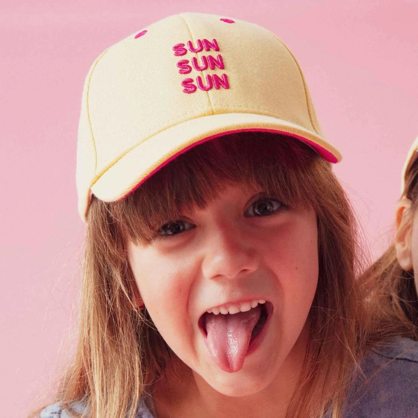 Chamaye - Kinder Kappe aus Baumwolle Sun Sun Sun MINI & ME