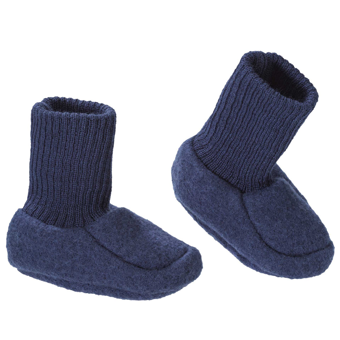 Disana - Baby Strickschühchen Wolle blau