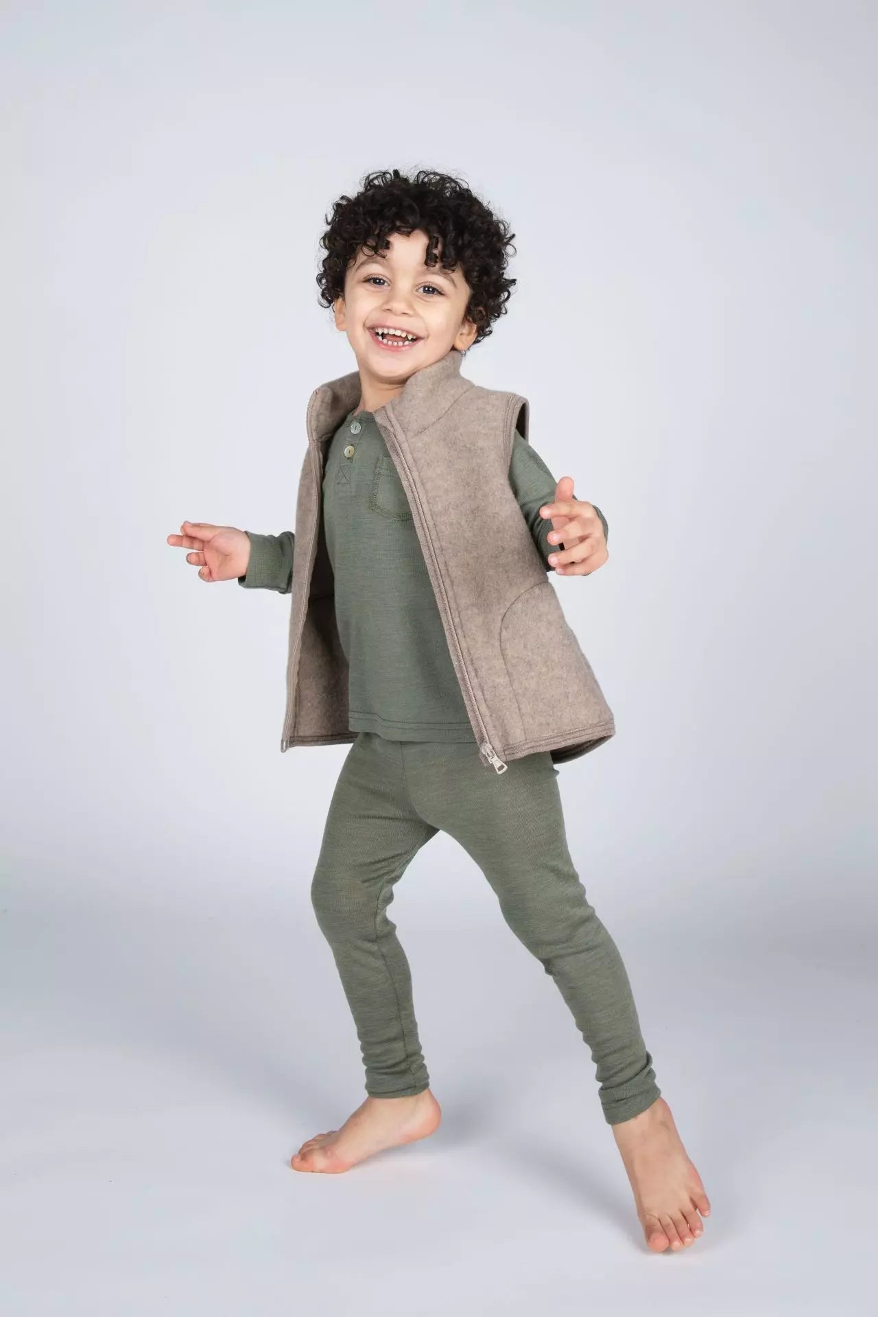 engel-kinderweste-braunmelange