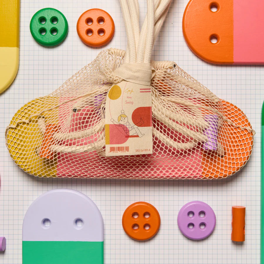 Eperfa - Indoor Kinder Schaukel rosa