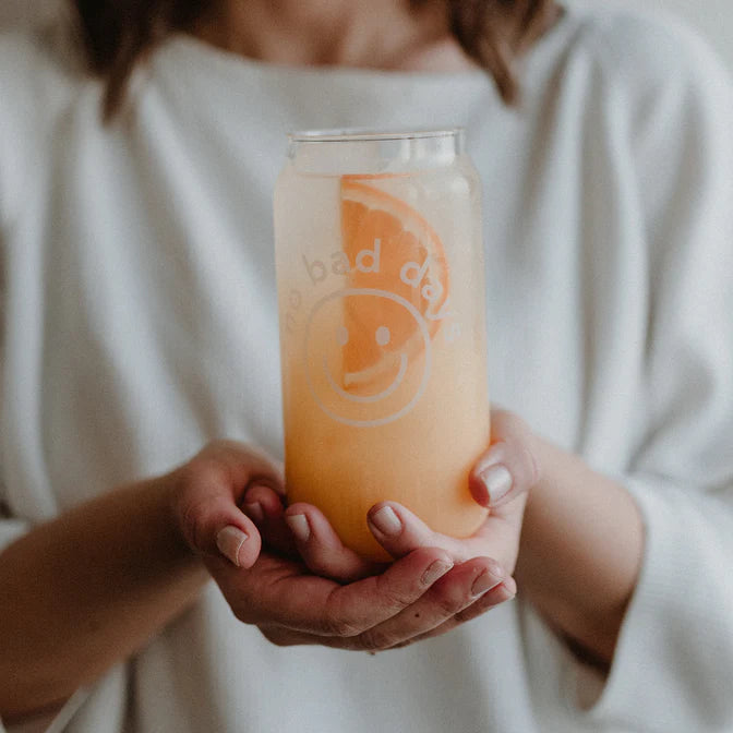 Eulenschnitt - Hohes Trinkglas No Bad Days - AURYN Shop